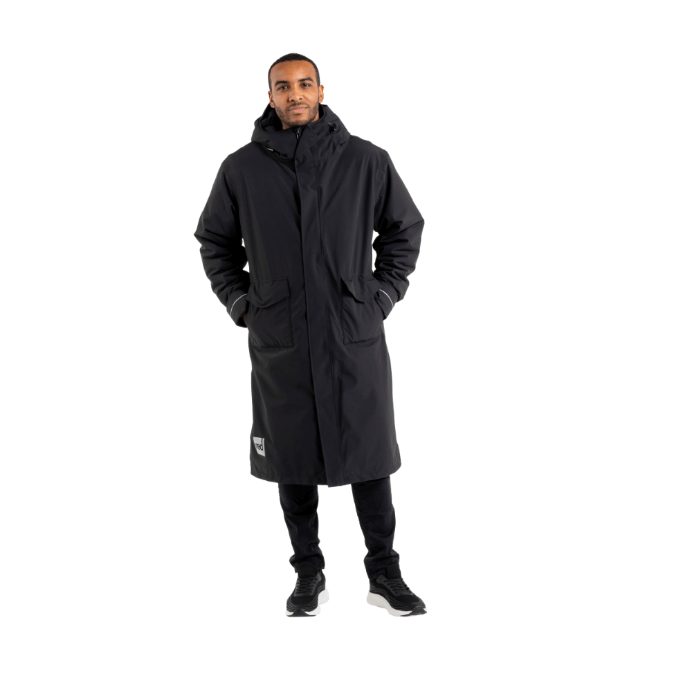 Men's EVO Pro Slimline Waterproof Parka Jacket - Stealth Black