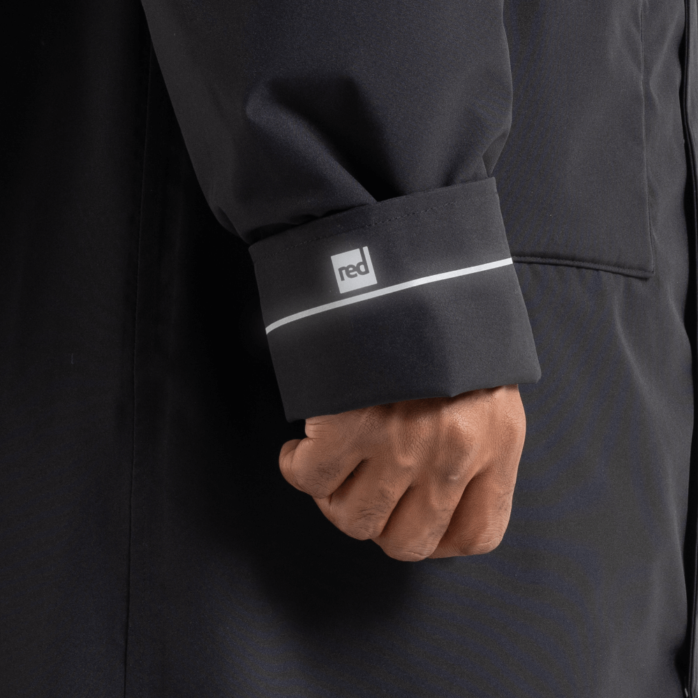 Men's EVO Pro Slimline Waterproof Parka Jacket - Stealth Black