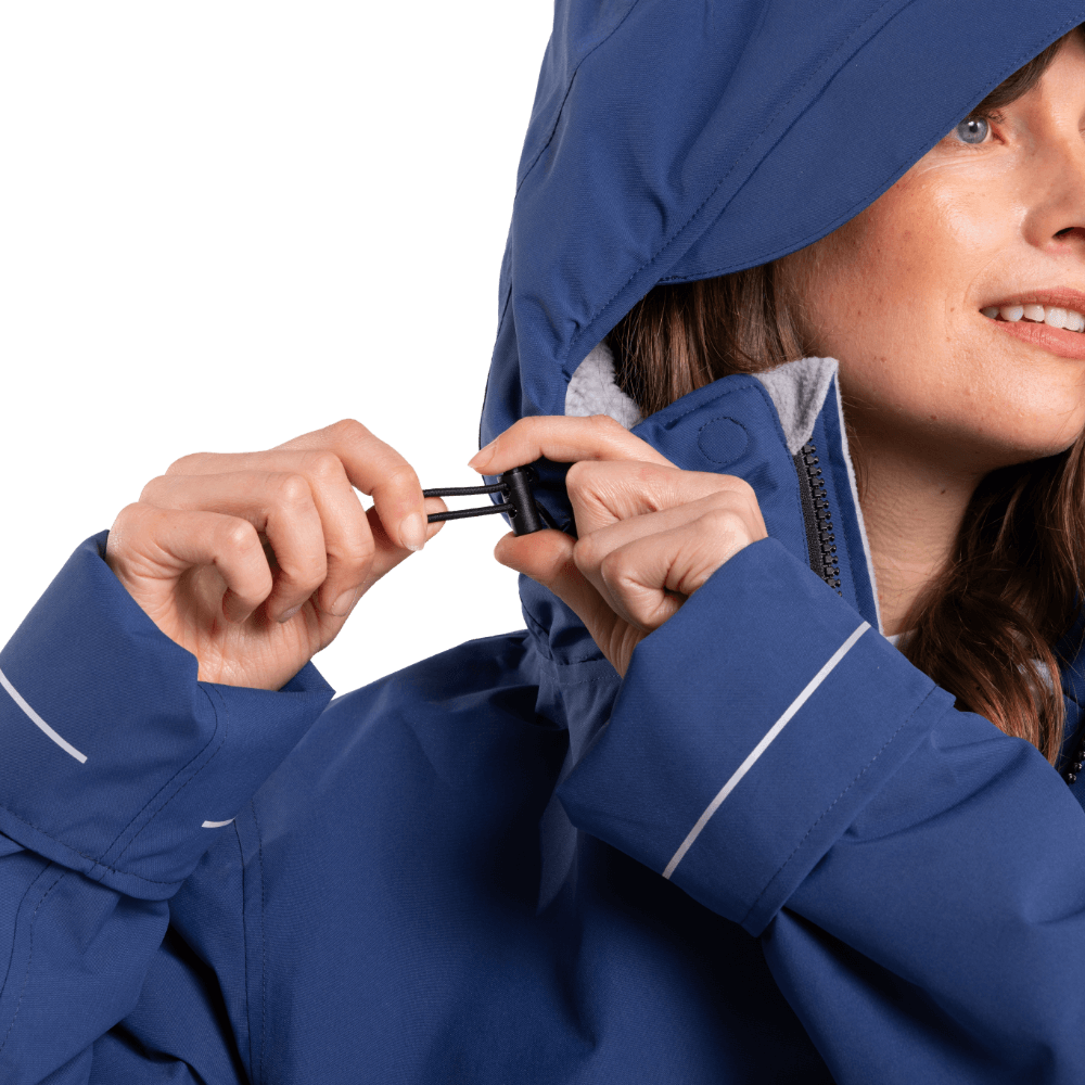 Women's EVO Pro Slimline Waterproof Parka Jacket - Admiral Blue