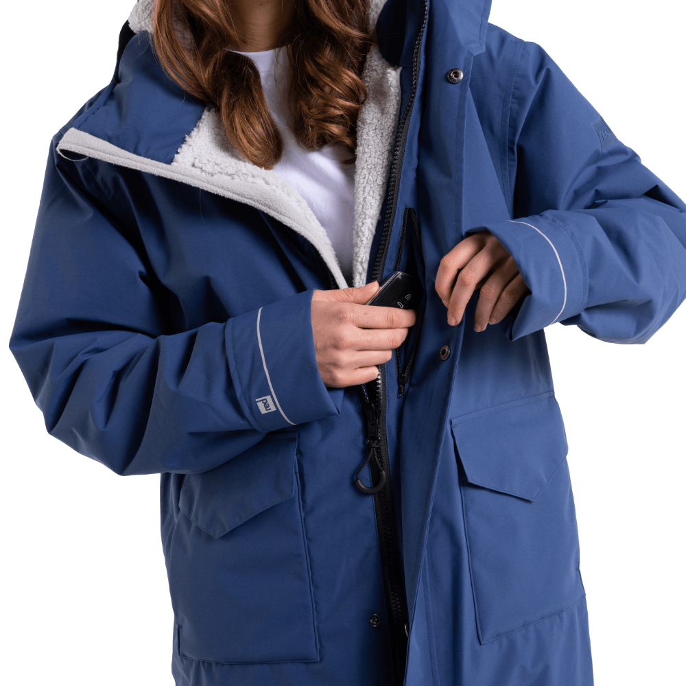 Women's EVO Pro Slimline Waterproof Parka Jacket - Admiral Blue
