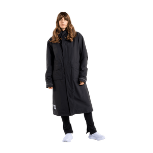 Women's EVO Pro Slimline Waterproof Parka Jacket - Stealth Black