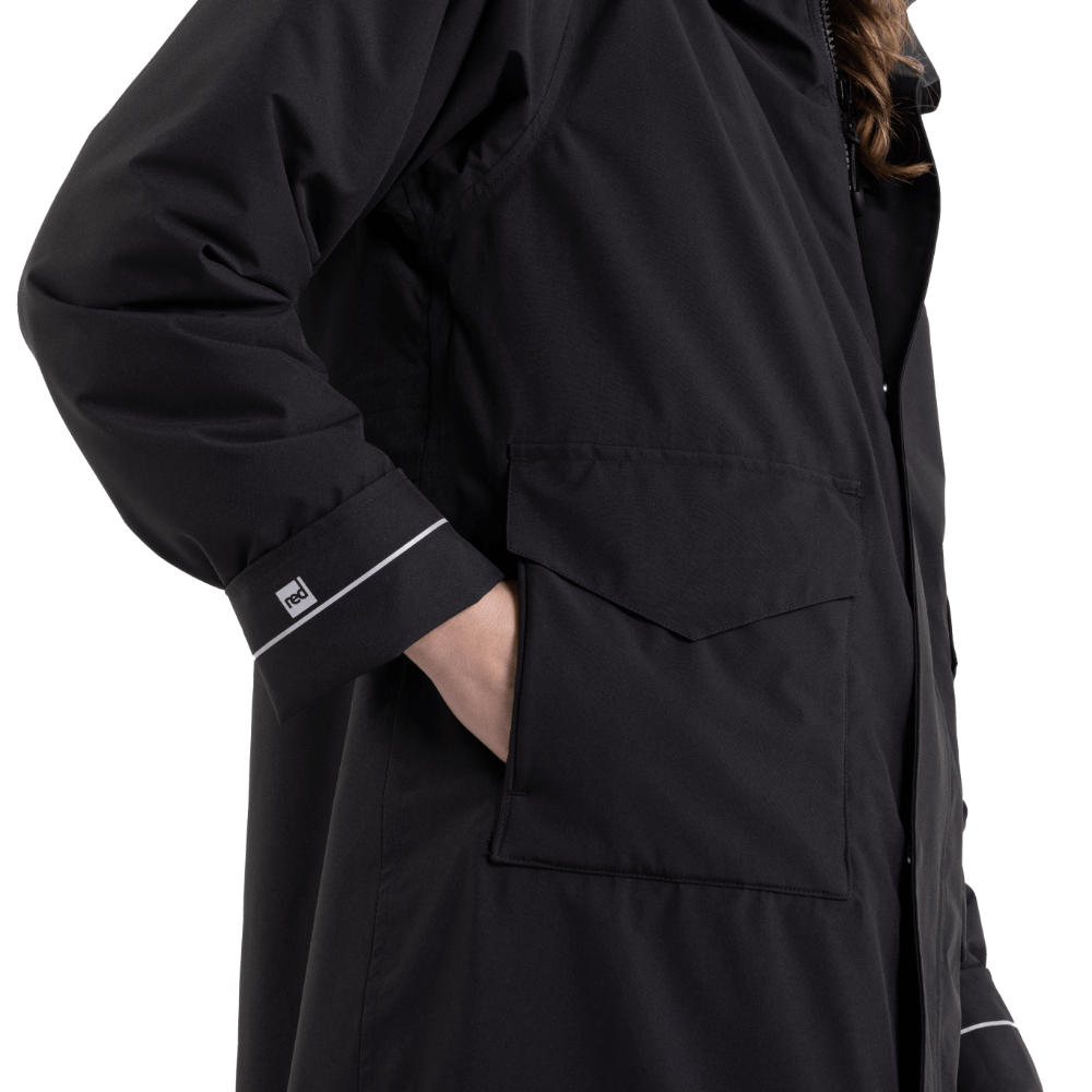Women's EVO Pro Slimline Waterproof Parka Jacket - Stealth Black