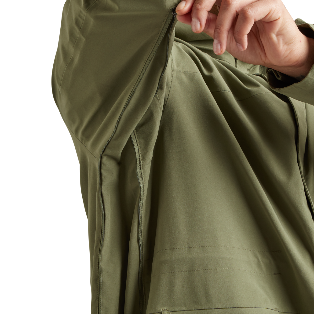 Women's Pursuit Waterproof Lightweight Changing Robe Jacket - Olive Green