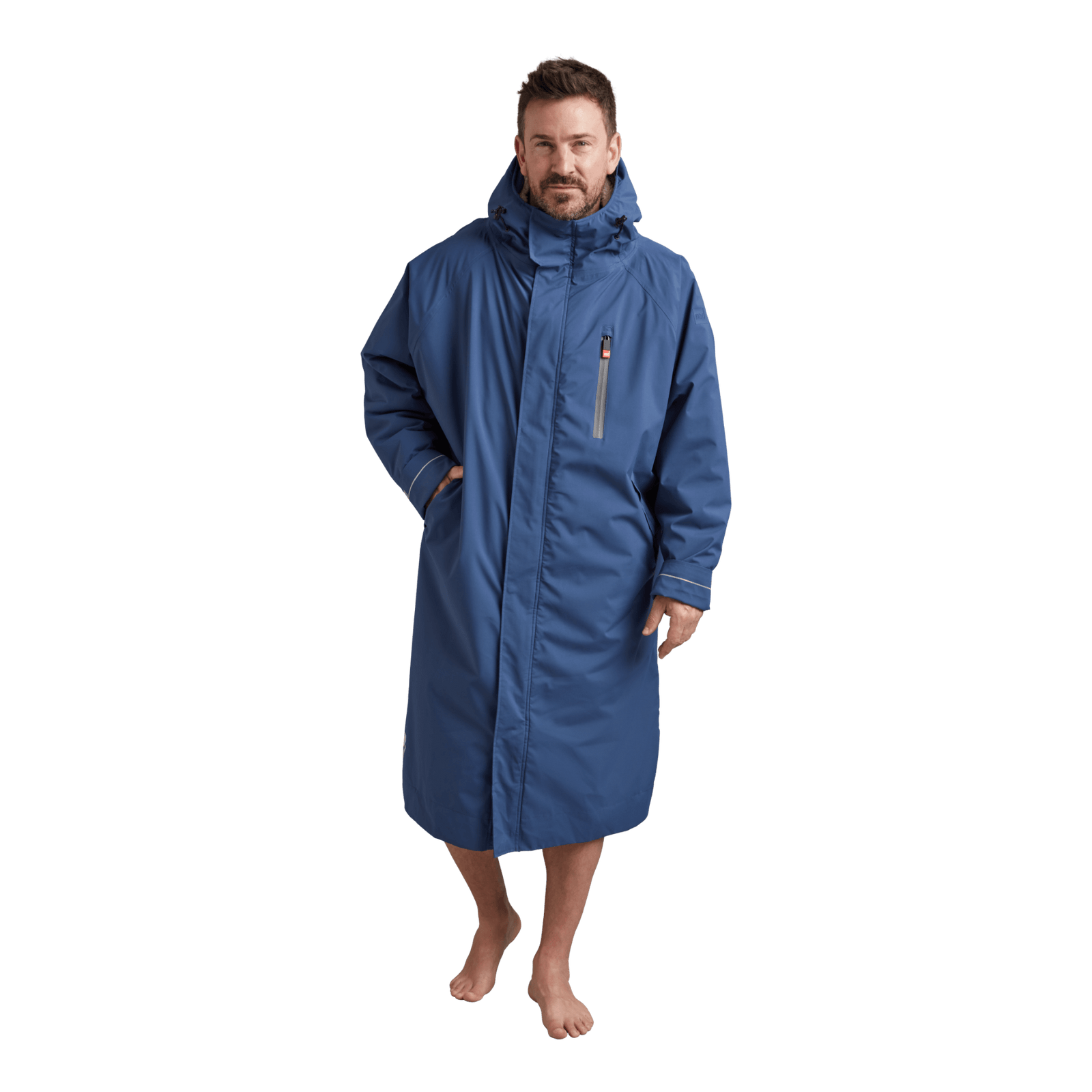 Men's Long Sleeve Waterproof Dry Changing Robe Alter Evo - Admiral Blue