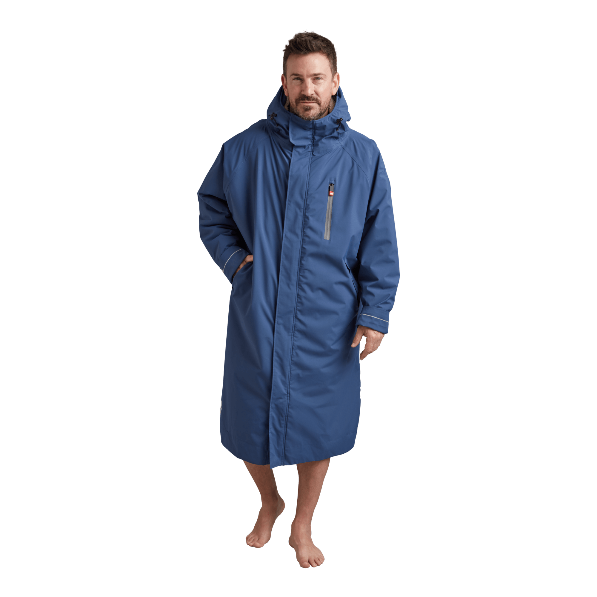 Men's Long Sleeve Waterproof Dry Changing Robe Alter Evo - Admiral Blue