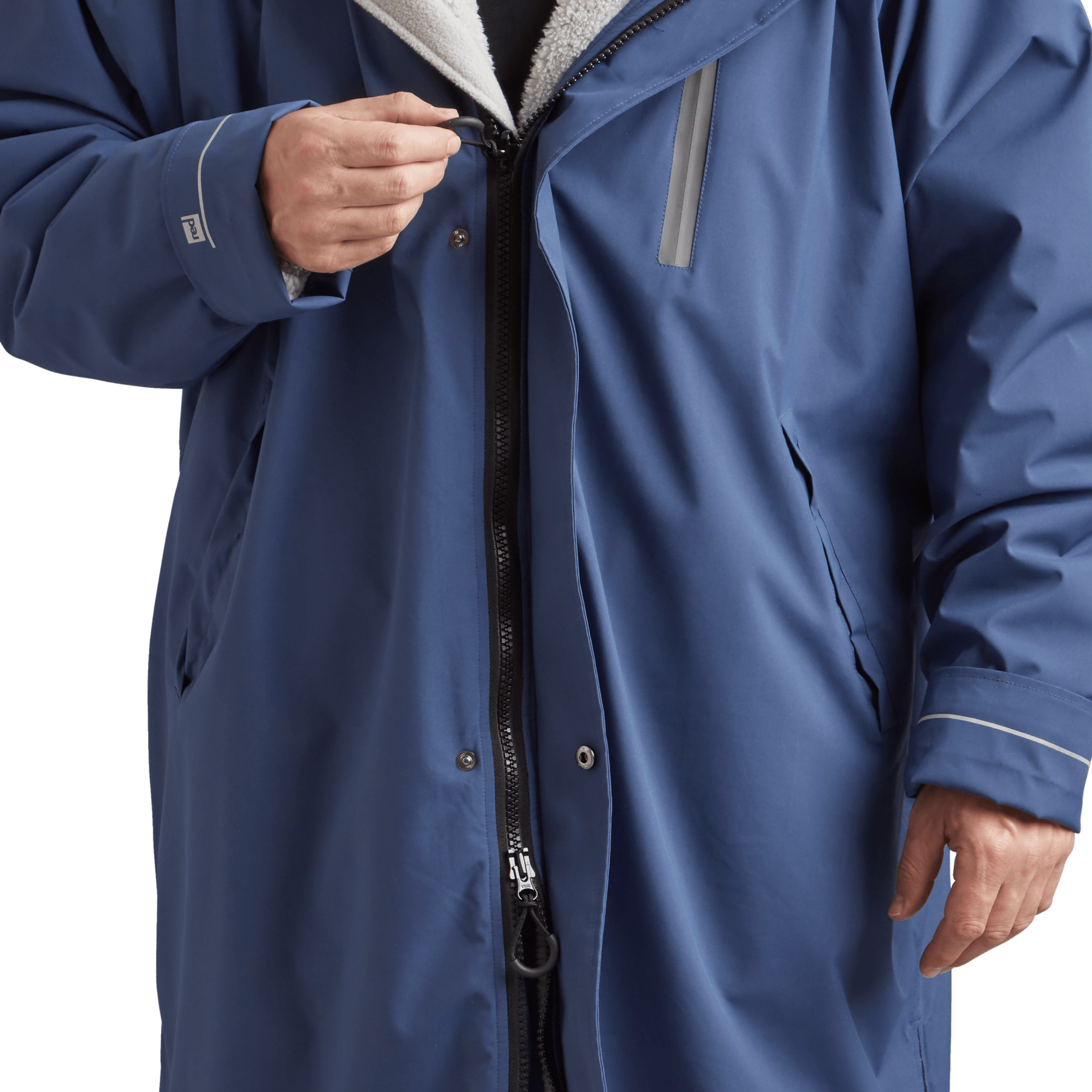 Men's Long Sleeve Waterproof Dry Changing Robe Alter Evo - Admiral Blue