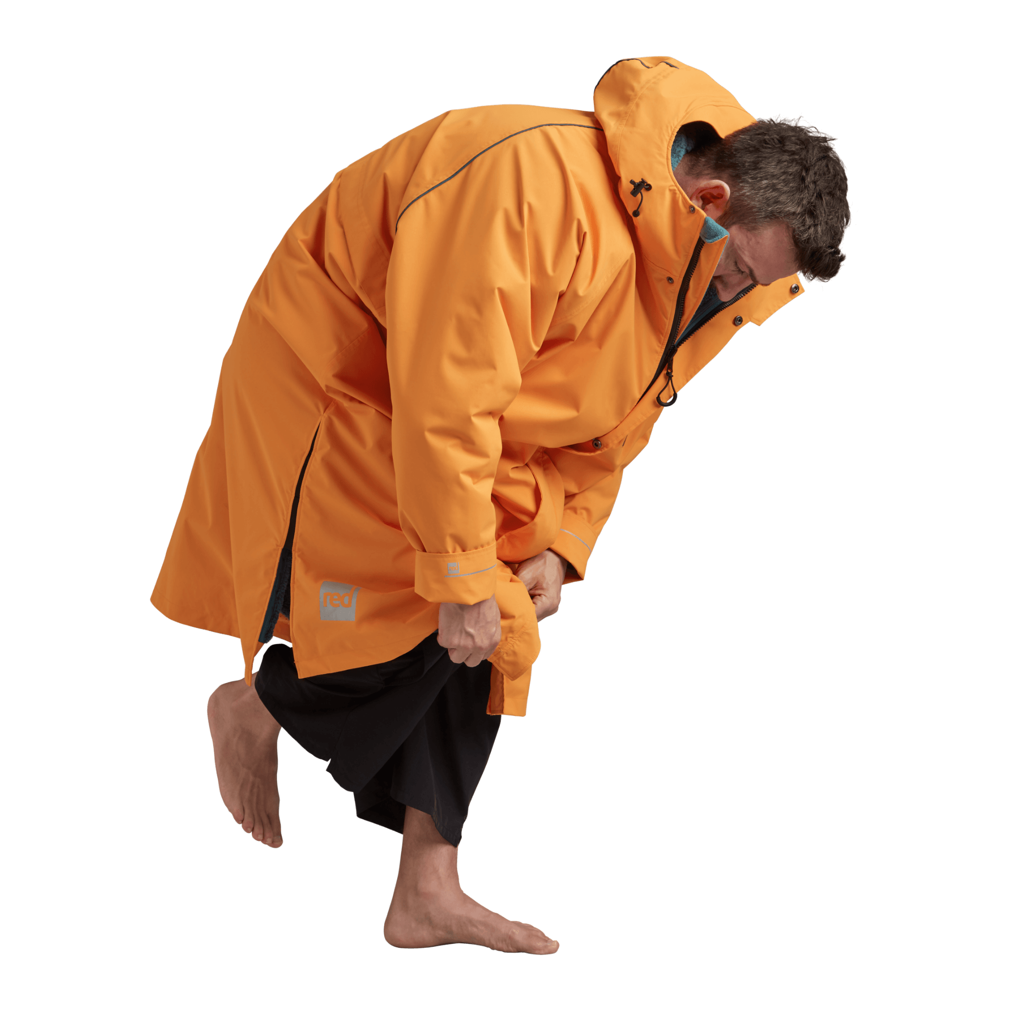 Men's Long Sleeve Waterproof Dry Changing Robe Alter Evo - Bitter Orange