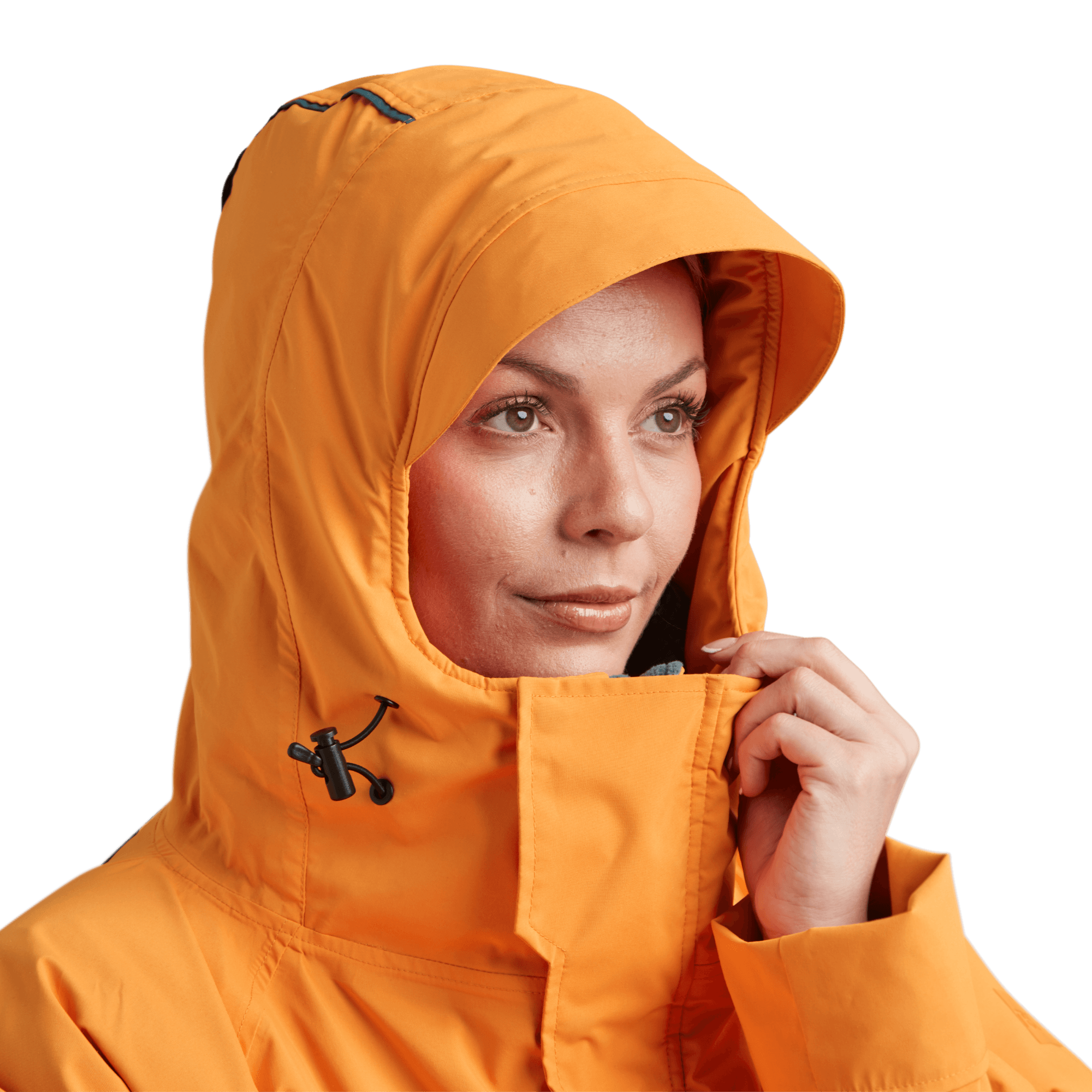 Women's Long Sleeve Waterproof Dry Changing Robe Alter Evo - Bitter Orange