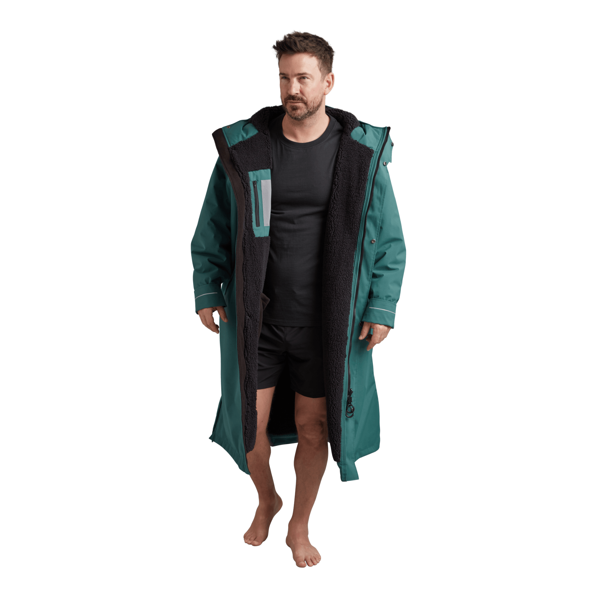 Men's Long Sleeve Waterproof Dry Changing Robe Alter Evo - Deep Teal