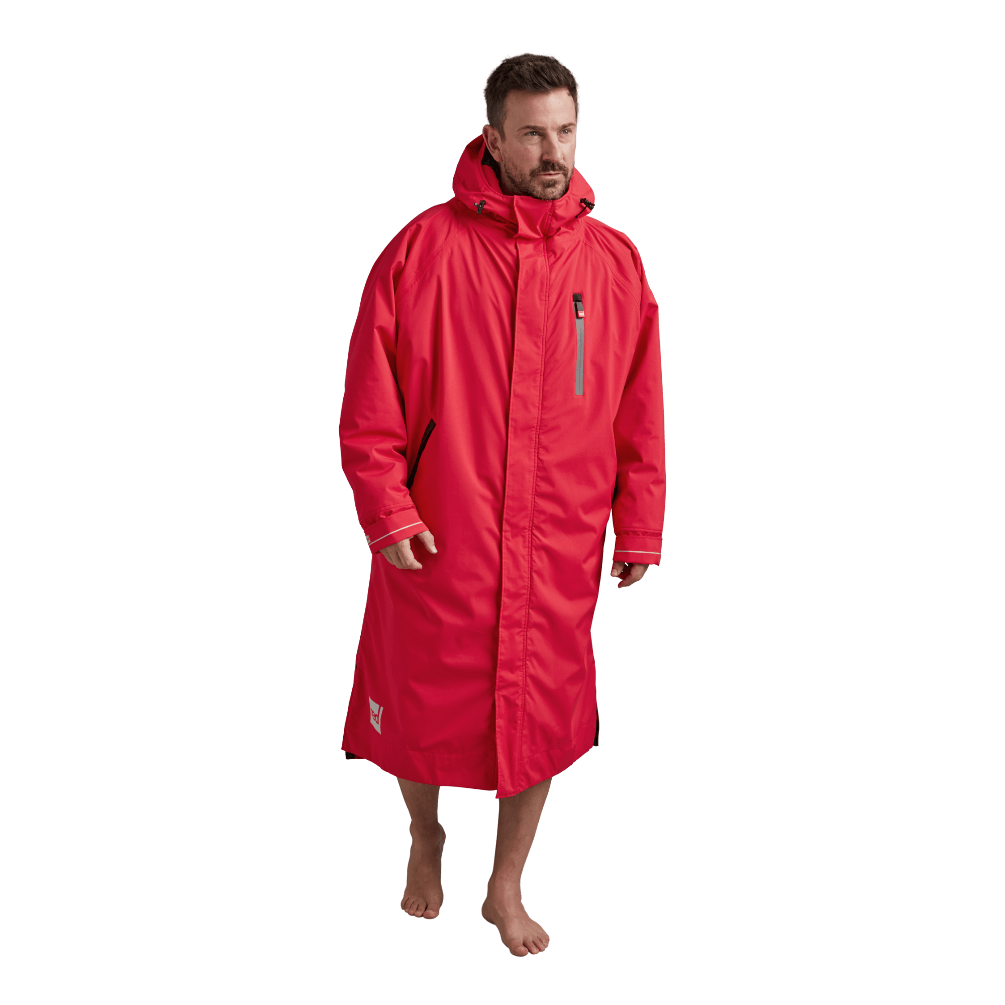 Men's Long Sleeve Waterproof Dry Changing Robe Alter Evo - Siren Red