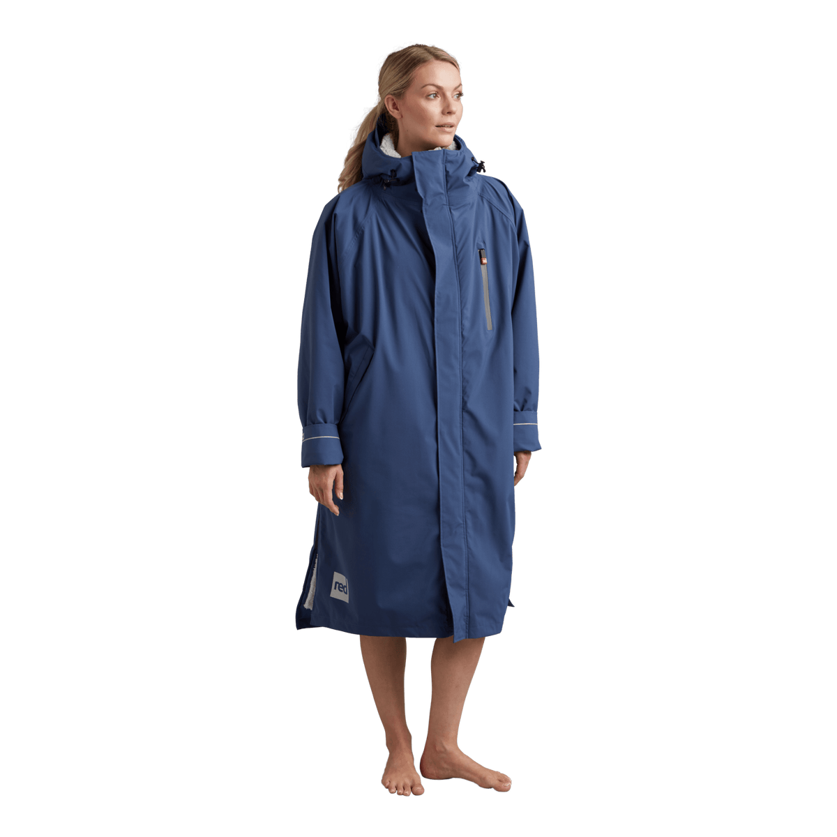 Alkali Robe Women's Long Sleeve Dry Waterproof Changing Robe Alter Evo Pro-Navy ...