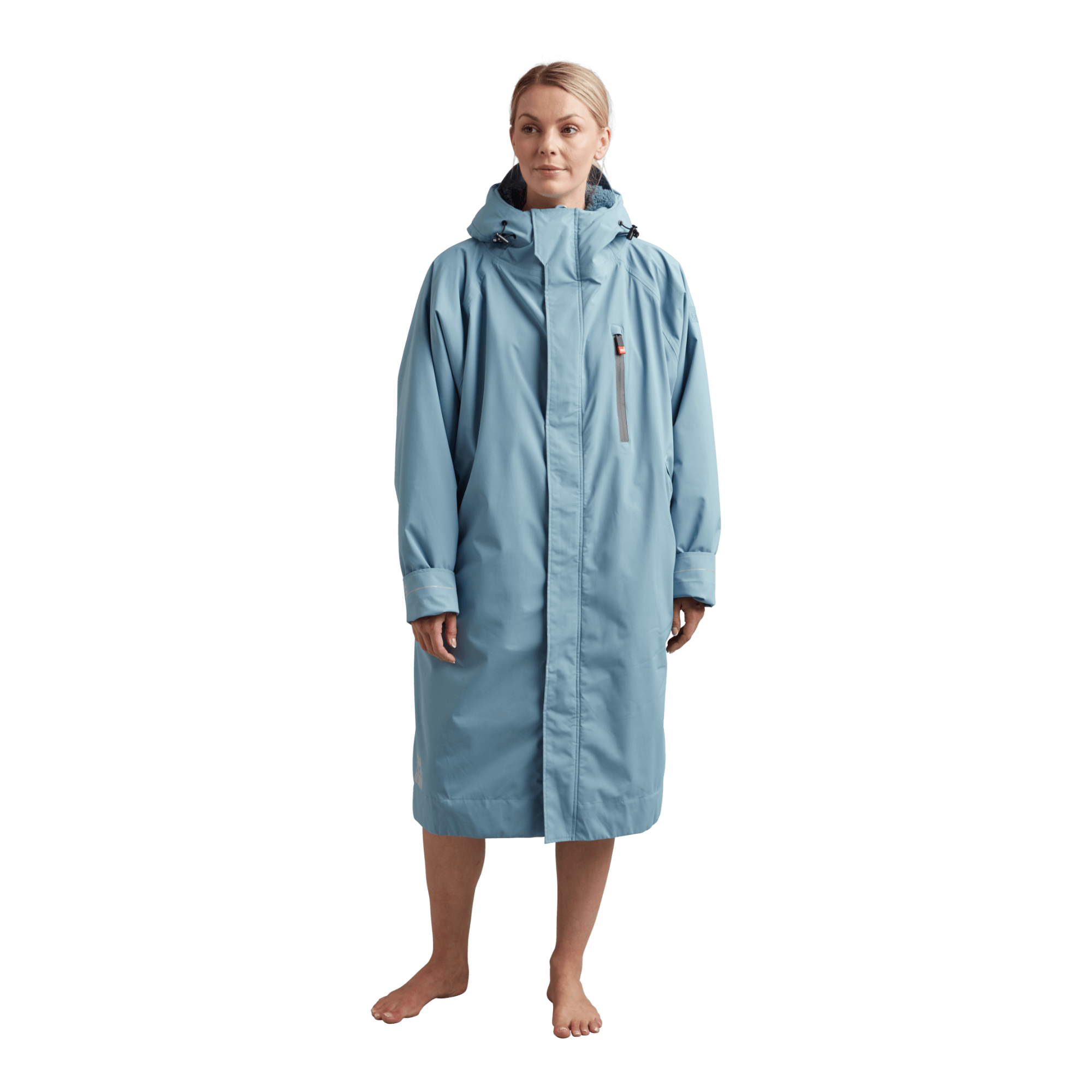 Women's Long Sleeve Waterproof Dry Changing Robe Alter Evo - Alpine Blue