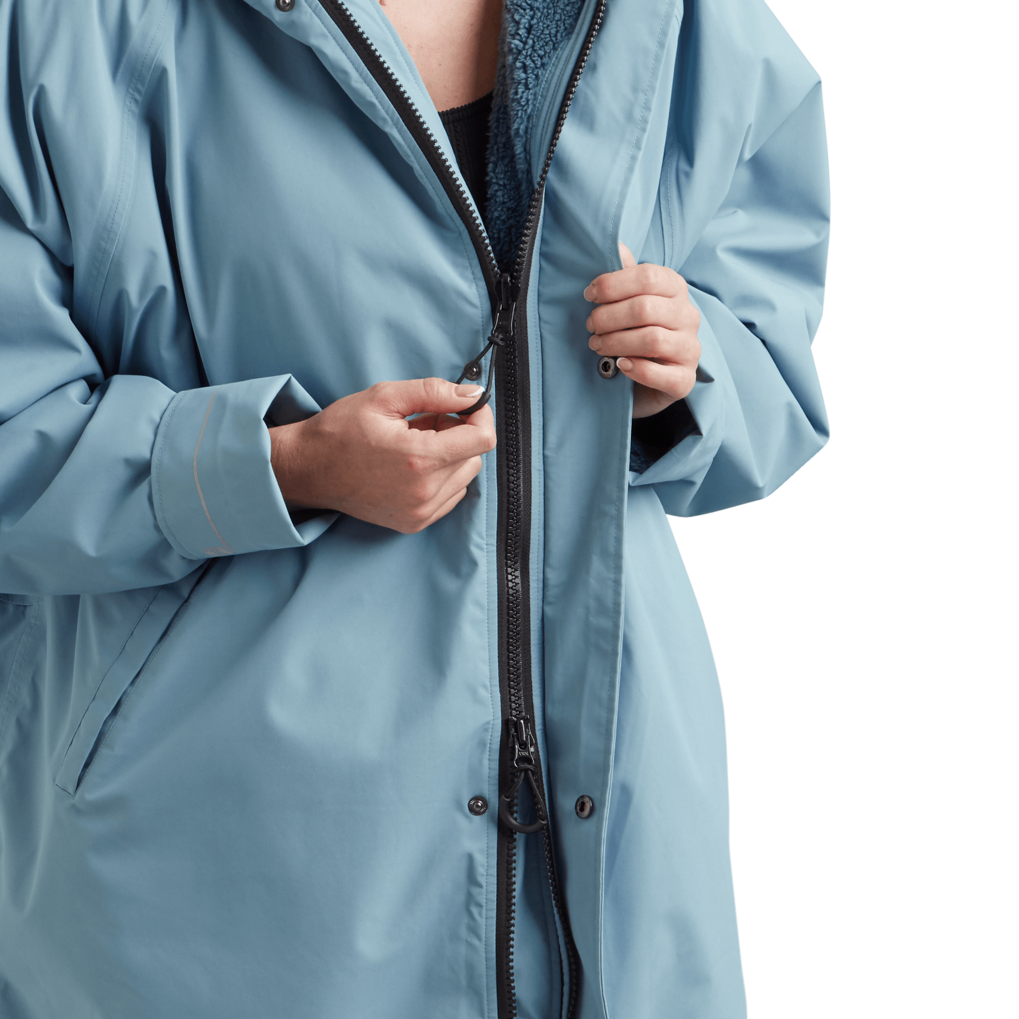 Women's Long Sleeve Waterproof Dry Changing Robe Alter Evo - Alpine Blue