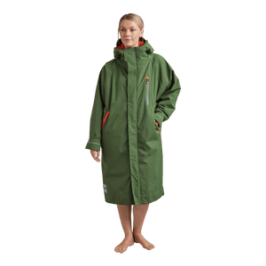 Women's Long Sleeve Waterproof Dry Changing Robe Alter Evo - Forest Green