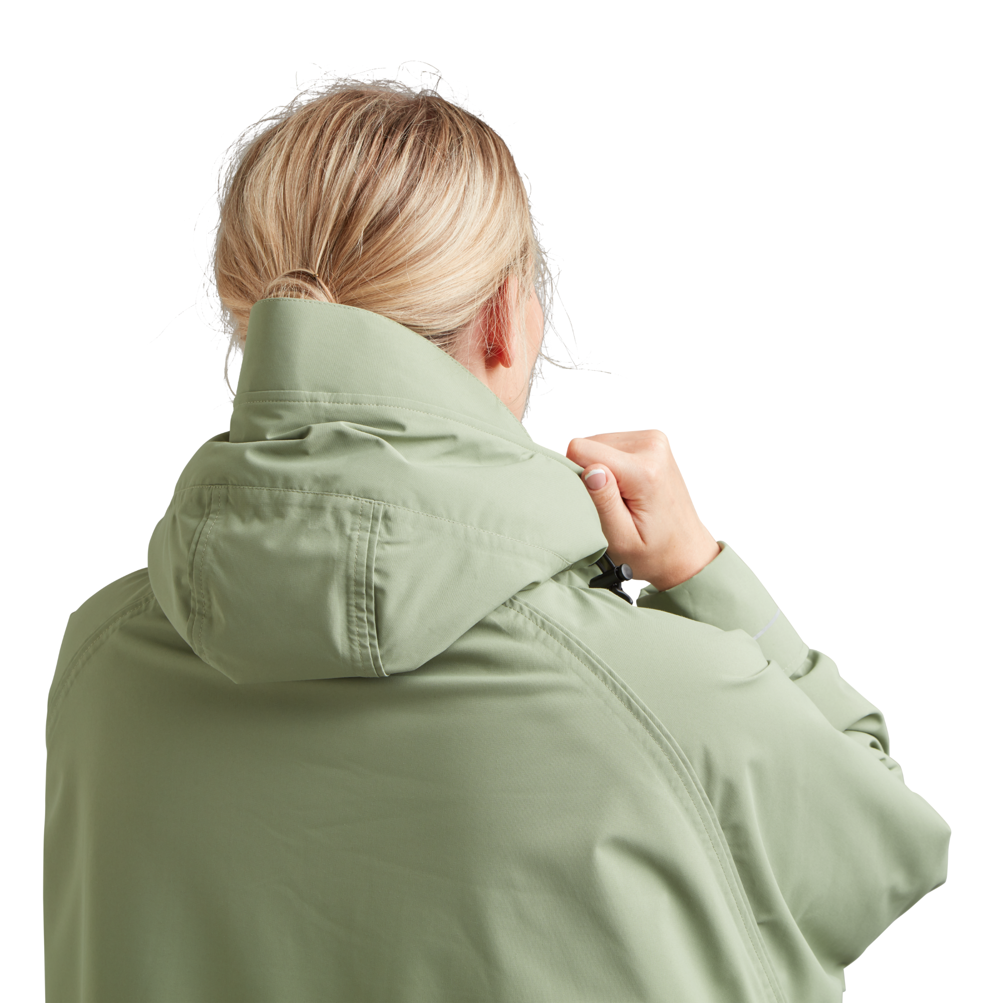 Women's Long Sleeve Waterproof Dry Changing Robe Alter Evo - Sage Green