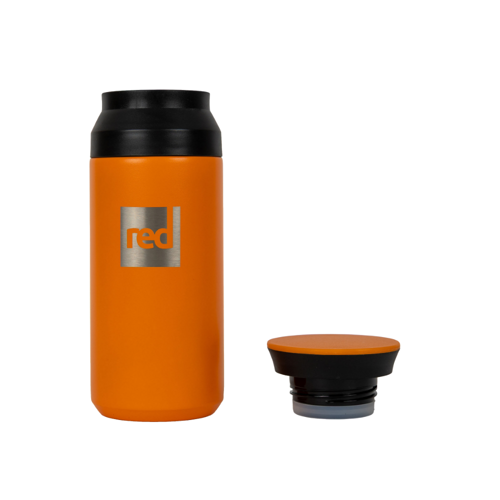 Insulated Stainless Steel Adventure Flask 12oz - Bitter Orange