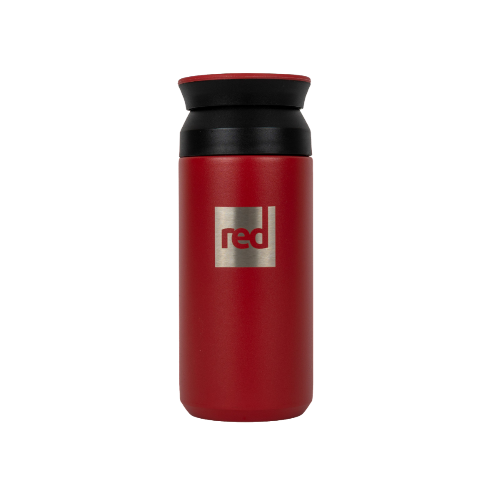 Insulated Stainless Steel Adventure Flask 12oz - Siren Red