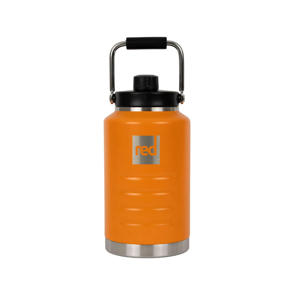 Insulated Stainless Steel Canteen Bottle 2L - Bitter Orange