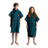 Kids' Towelling Poncho Changing Robe - Deep Teal
