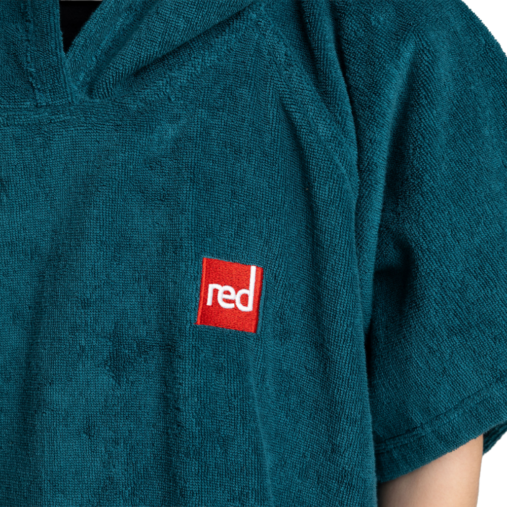 Kids' Towelling Poncho Changing Robe - Deep Teal