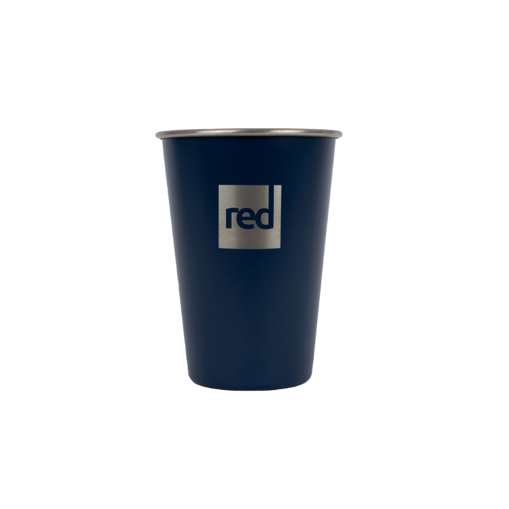 Stackable Stainless Steel Drinking Cups 500ml (2-Pack) – Admiral Blue