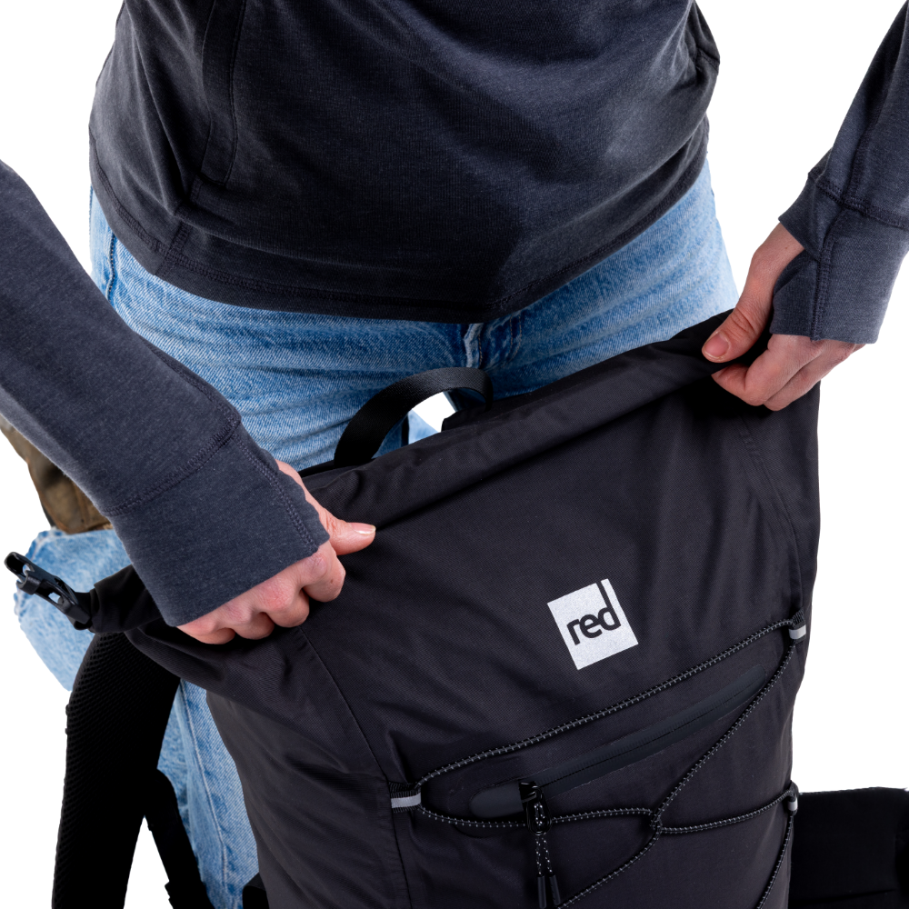 Lightweight Waterproof Backpack 22L - Obsidian Black