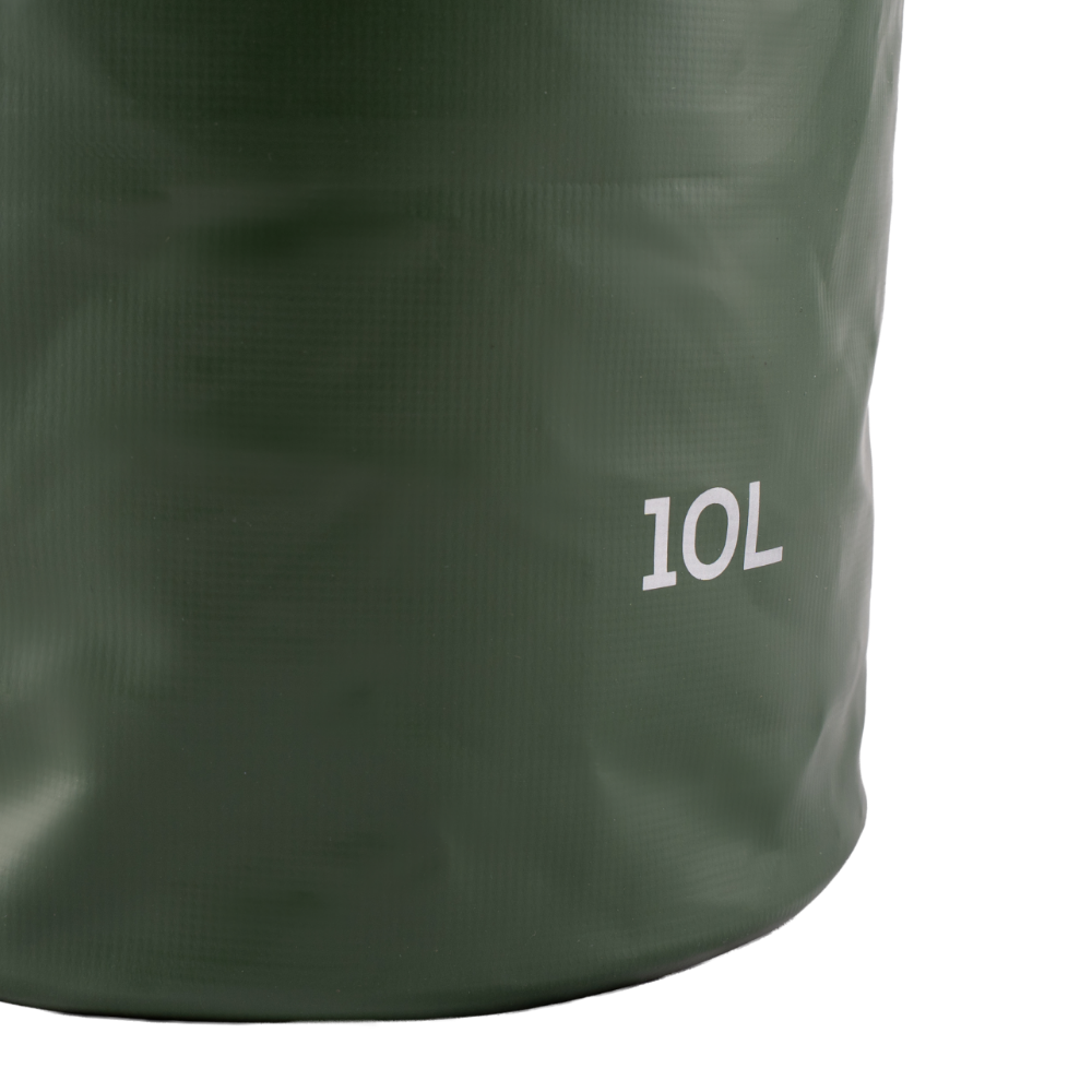 Waterproof Roll Top Dry Bag 10L - Forest Green