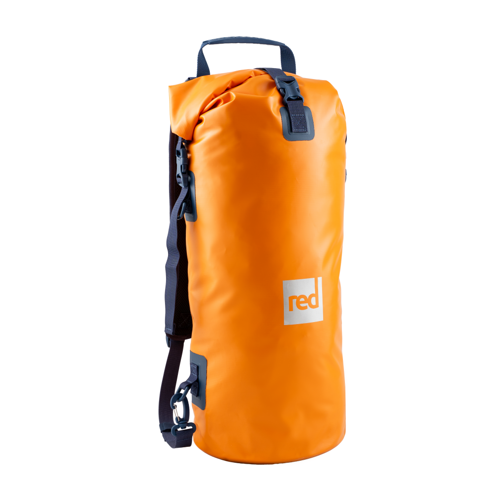 Waterproof Roll Top Dry Bag Backpack 30L - Bitter Orange