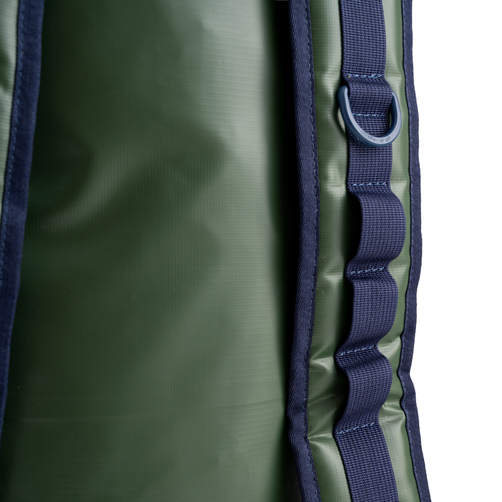 Waterproof Roll Top Dry Bag Backpack 30L - Forest Green