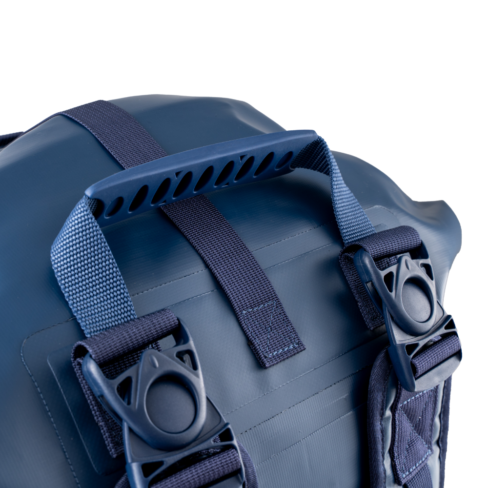 Waterproof Roll Top Dry Bag Backpack 60L - Ocean Blue