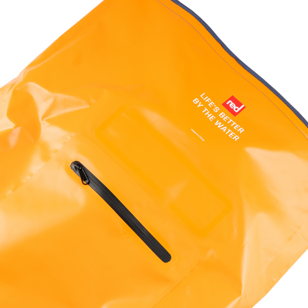 Waterproof Roll Top Dry Bag Backpack 60L - Bitter Orange