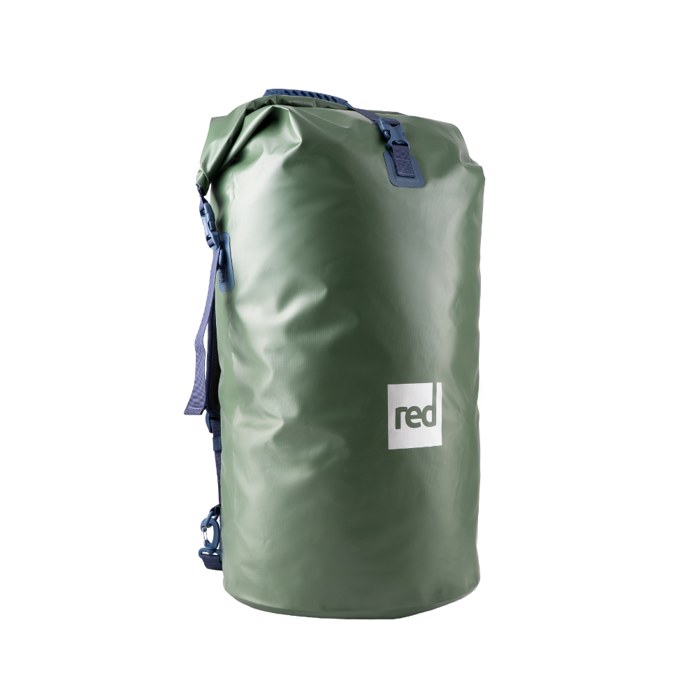 Waterproof Roll Top Dry Bag Backpack 60L - Forest Green