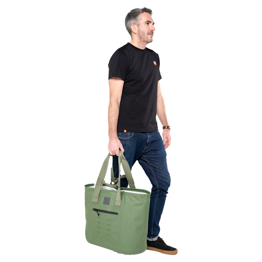 Waterproof Tote Bag 33L - Olive Green