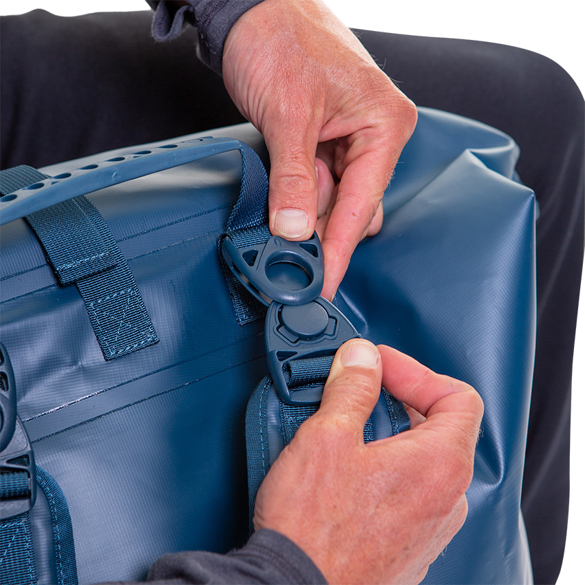 Red Original Waterproof Roll Top Dry Bag Backpack Deep Blue 30L