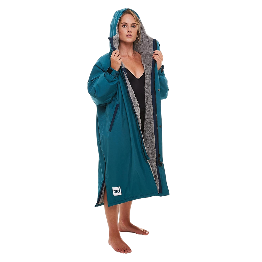 Women's Long Sleeve Pro Change Robe EVO - Teal