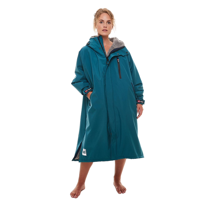 Women's Long Sleeve Pro Change Robe EVO - Teal