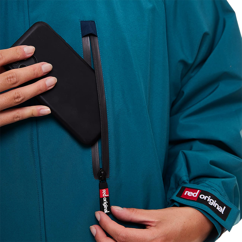 Women's Long Sleeve Pro Change Robe EVO - Teal