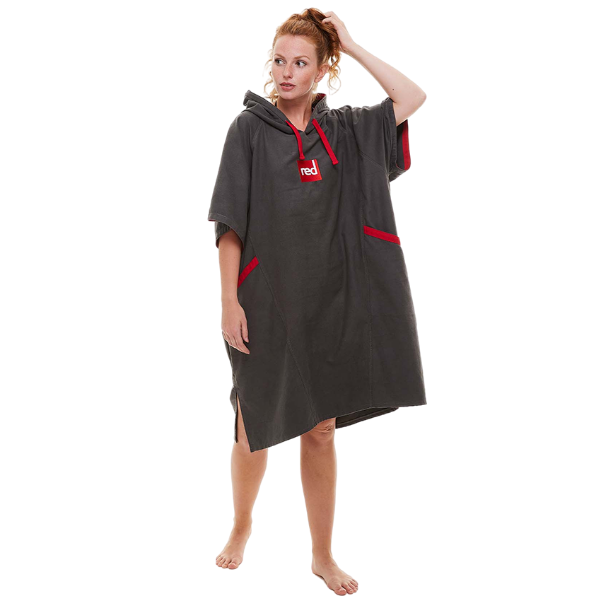 Routine Robe Red Equipment Women's Quick Dry Microfibre Changing Robe - Grey – Red ...