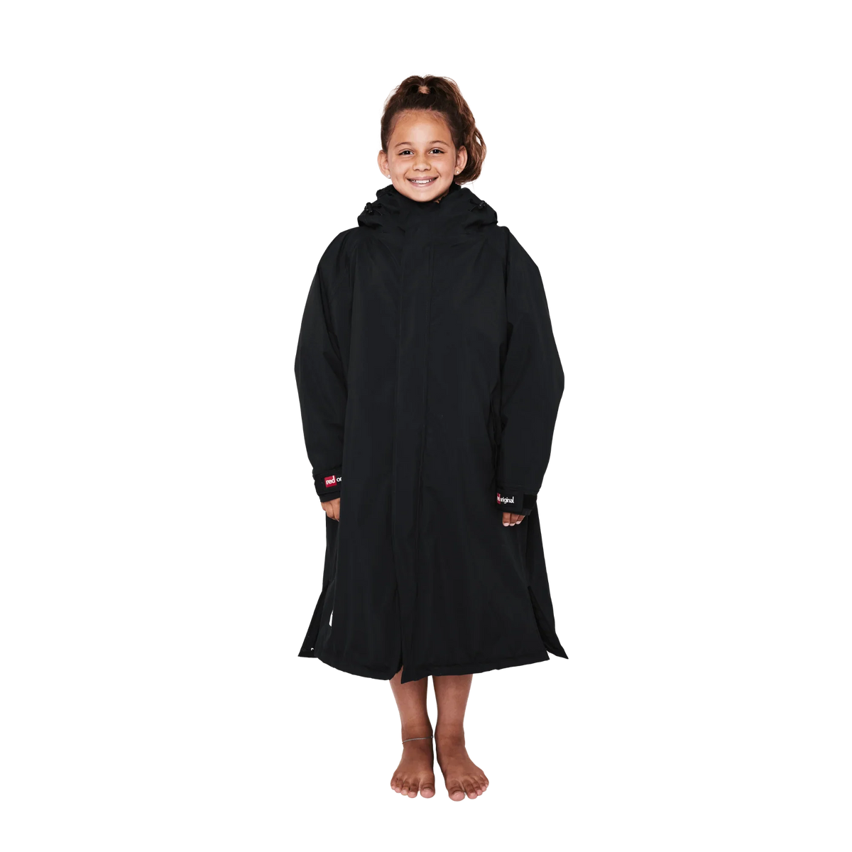 Kids Dry Pro Robe - Black