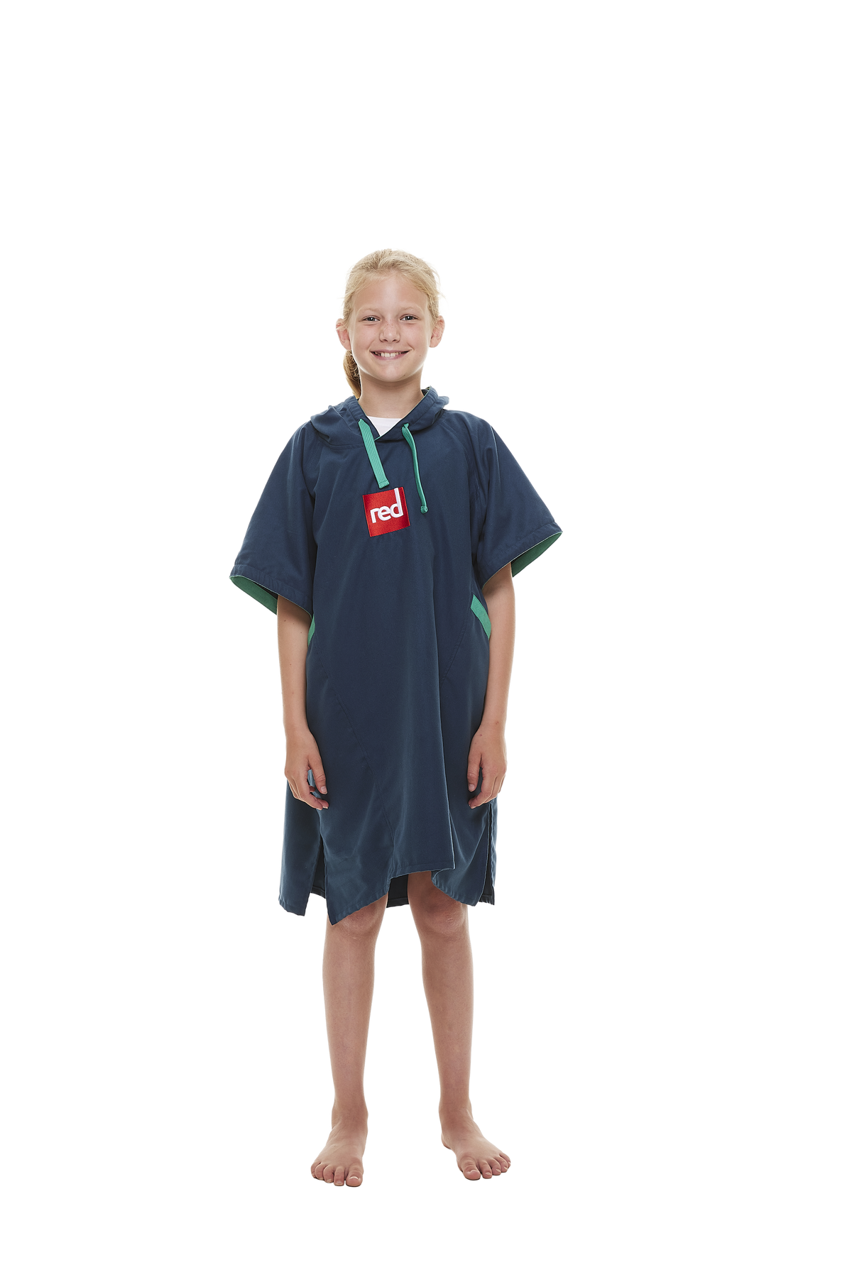 Kids Quick Dry Microfibre Changing Robe - Navy