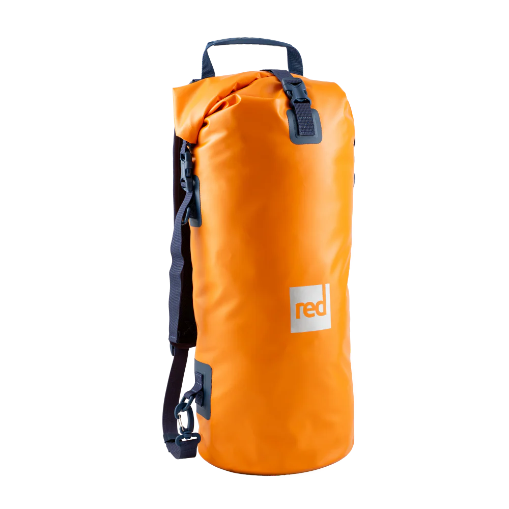 Waterproof Roll Top Dry Bag Backpack 30L - Bitter Orange