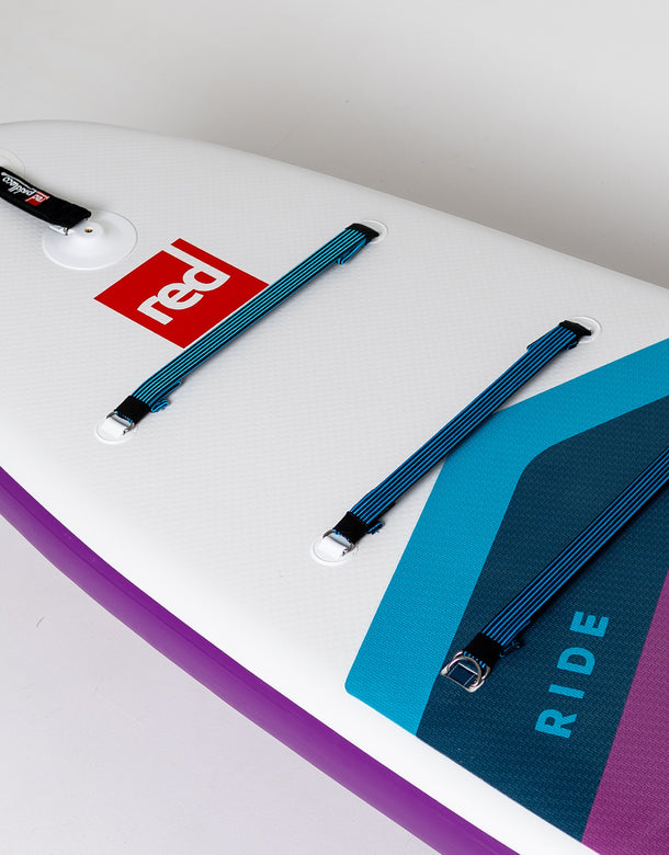 10'6" Ride Purple MSL Inflatable Paddle Board Package.