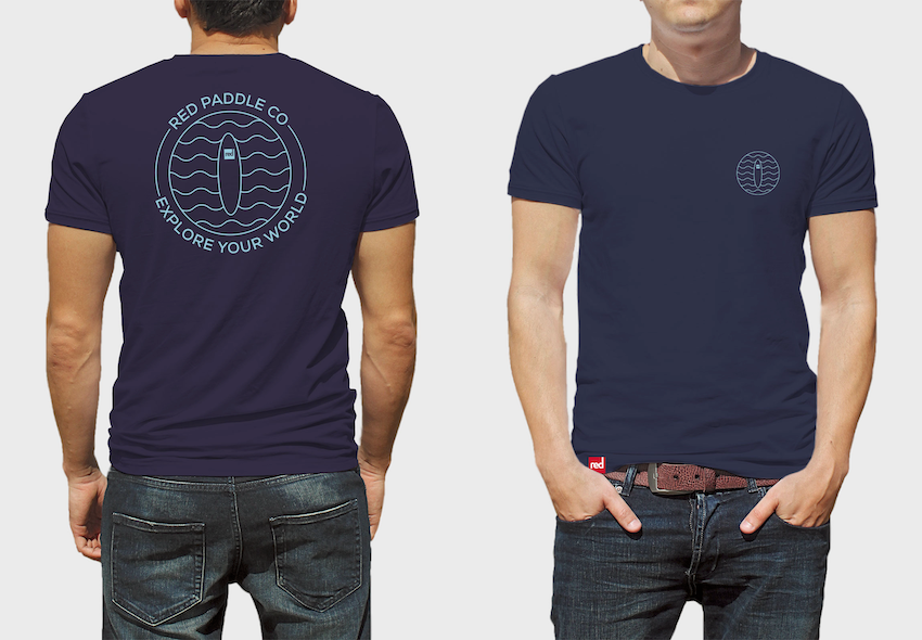 Explore T-shirt - Blue