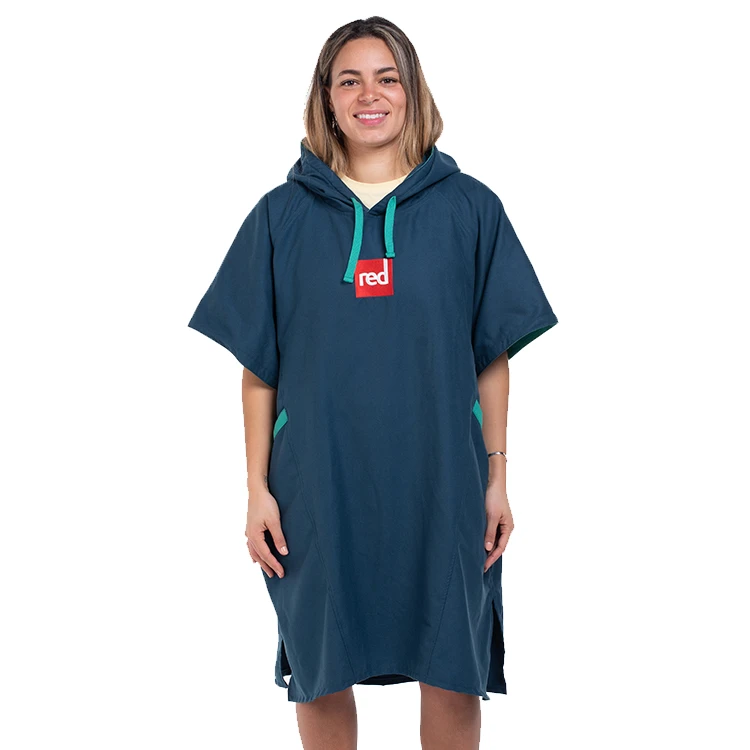 Women's Quick Dry Microfibre Changing Robe - Navy