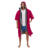 Men's Short Sleeve Pro Change Robe EVO - Fuchsia