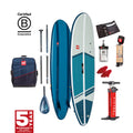 9'2" Compact MSL 1000 Inflatable Stand Up Paddle Board Package