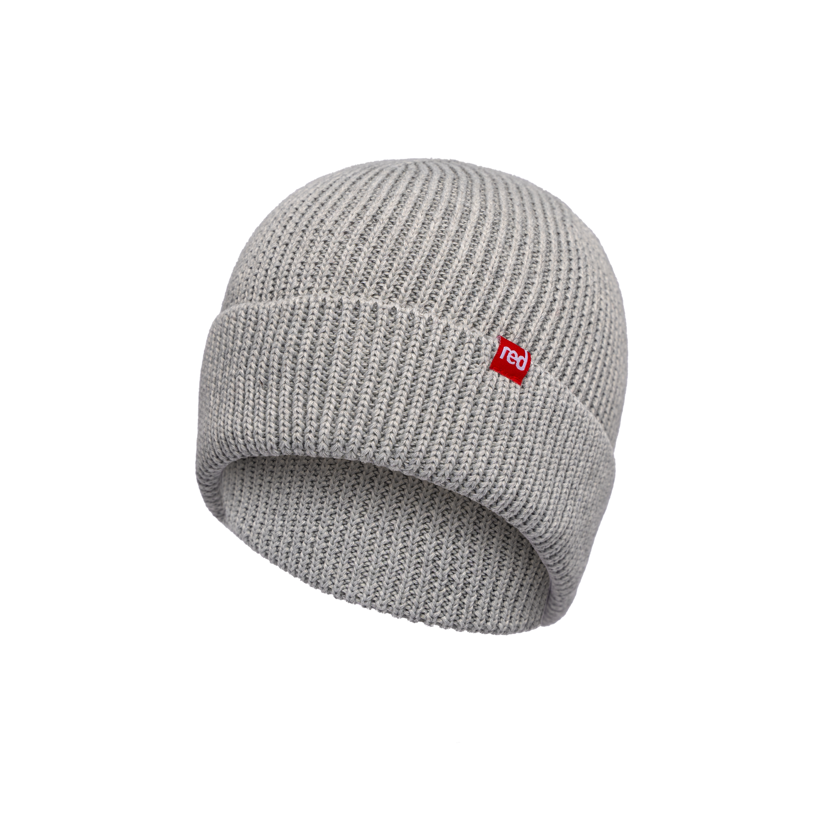 Eddy Recycled Polyester Beanie Hat - Light Grey