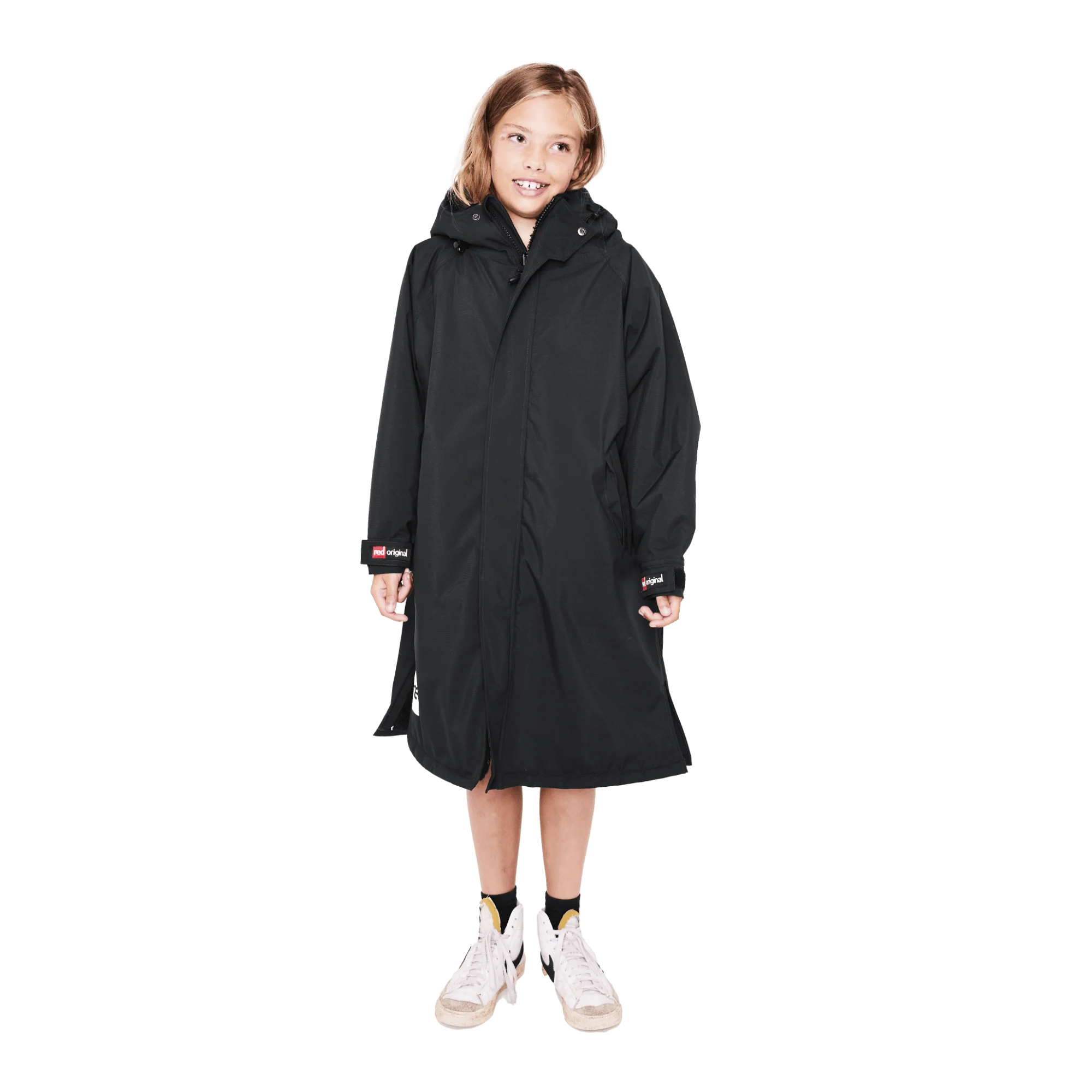 Kids Dry Pro Robe - Black