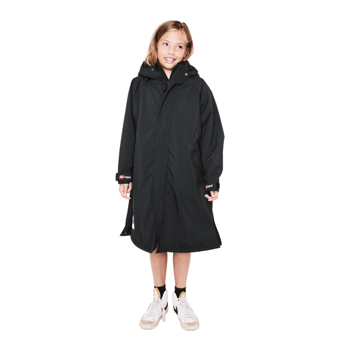 Kids Dry Pro Robe - Black