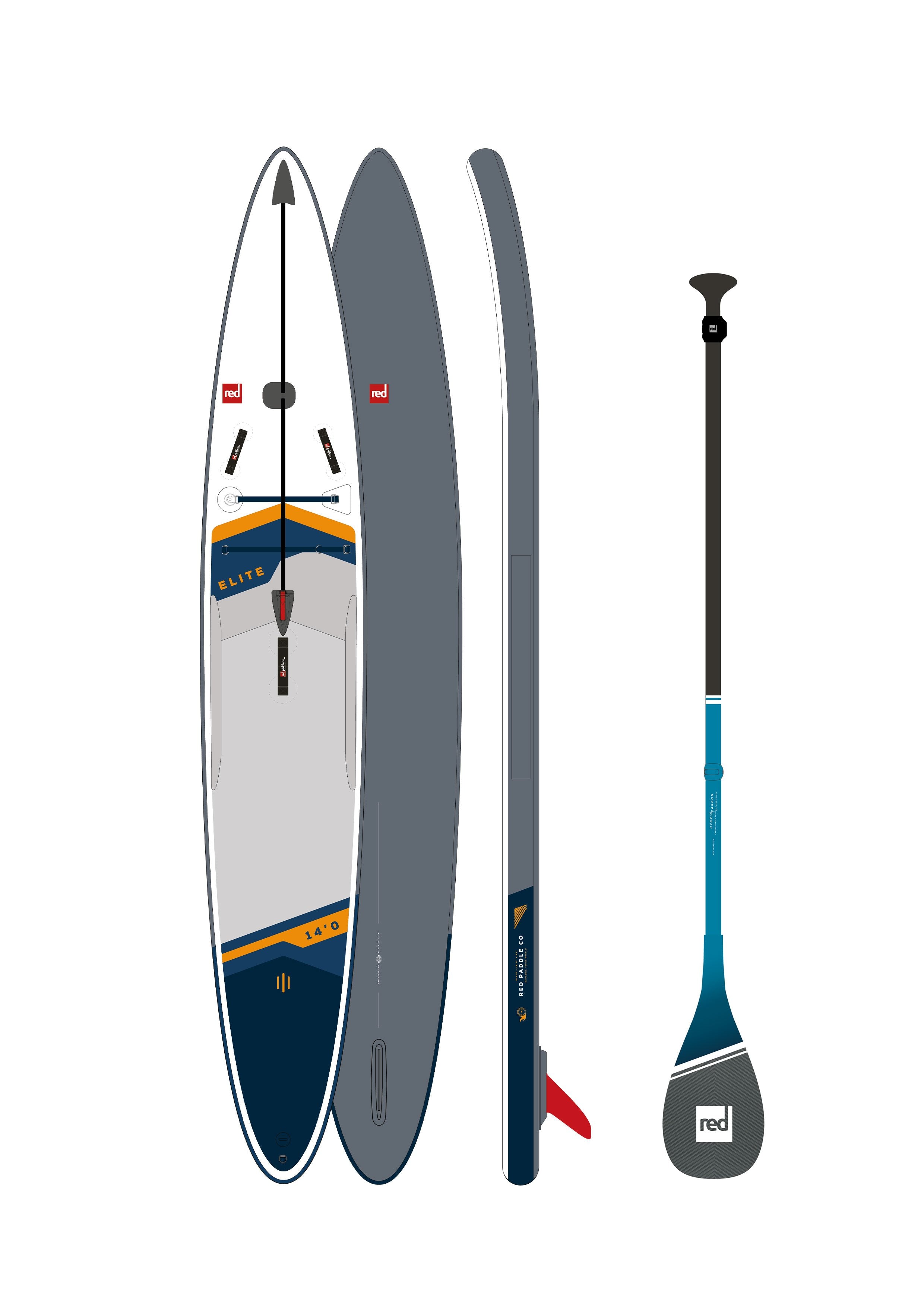 14'0" Elite MSL Inflatable Paddle Board (Anniversary Edition)